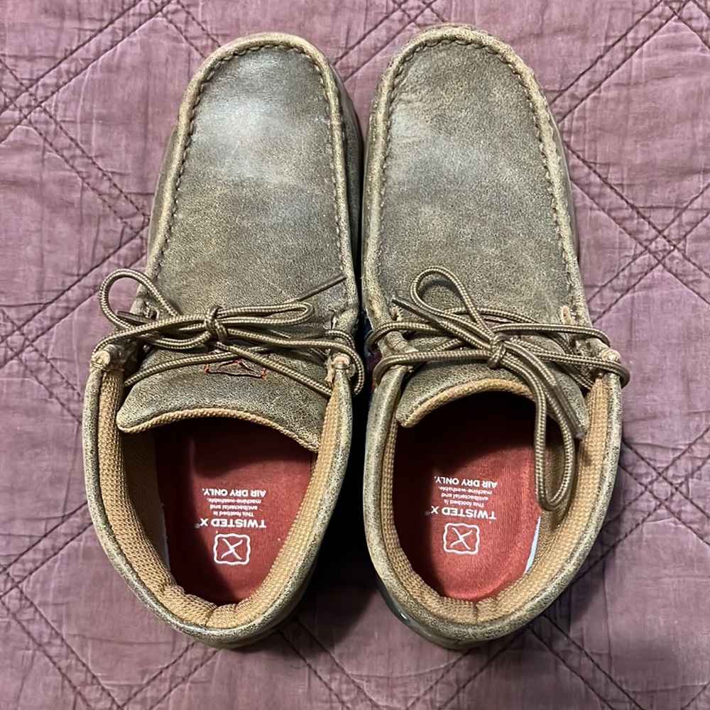 Twisted X Womens Bomber Moccasins Moc Toe